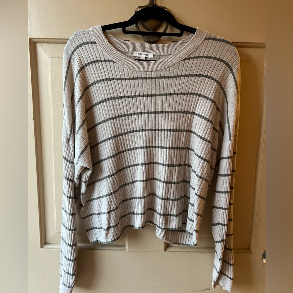 Madewell striped shirt, size XL!